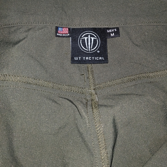 Wild things tactical lightweight softshell pants rare ranger green, size medium. - Picture 3 of 7